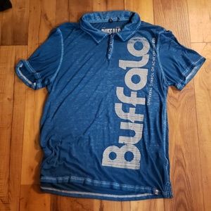Buffalo David Bitton lightweight mens polo size L